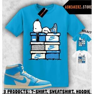 Shirt Match Aj 1 High Unc Reimagined Matching S Dog T-Shirt